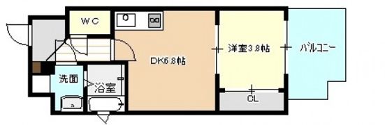 MOKA eSTA （モカエスタ）の間取り画像