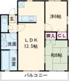 アイリス神田Aの間取り画像