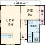 フロンティア小船越の間取り画像