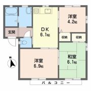 ディアス山茂の間取り画像