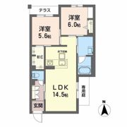 ノーブル ヨスミの間取り画像