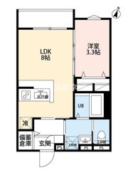 robot home 京成小岩の間取り画像