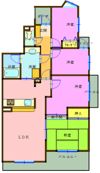コスモ東岩槻の間取り画像