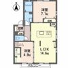 マルベリーハイツ Aの間取り画像