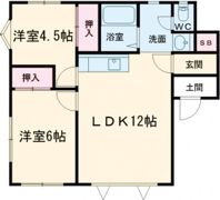 ハイツROKOの間取り画像