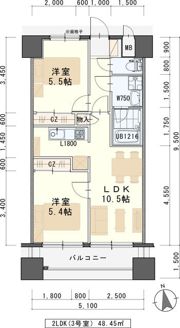 ノーブル．シャトーKの間取り画像
