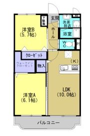 レガーロⅡの間取り画像