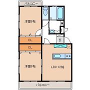 レジェン圓岡の間取り画像
