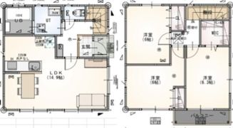 グランソフィア狭山 Bの間取り画像