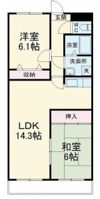 NH菰口の間取り画像