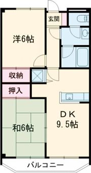 ロワール市川の間取り画像