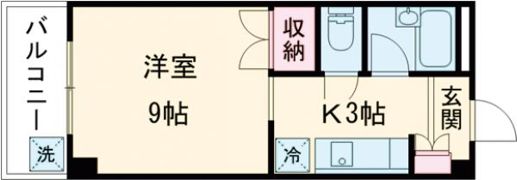 ドミールITOの間取り画像