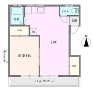 南ハイツの間取り画像