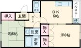 ペイズリーハイツの間取り画像