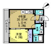 AJ稲毛の間取り画像