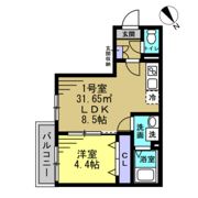 AJ稲毛の間取り画像