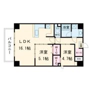 ブエナビスタ阿波座タワーの間取り画像