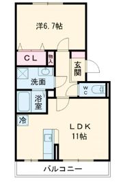 オータムプラッツの間取り画像