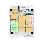 ライオンズマンションリバーサイド久留米の間取り画像