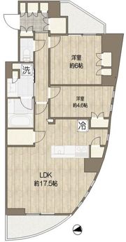 プラウド渋谷東の間取り画像