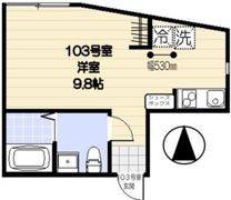 スカイヒルズ羽田の間取り画像
