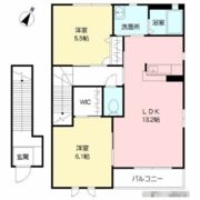 シャーメゾン朽網 B棟の間取り画像