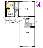 ウィスティリア神岳 A棟の間取り画像