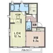 メビュースタウンIII Hの間取り画像