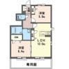 コーポ花水木Aの間取り画像