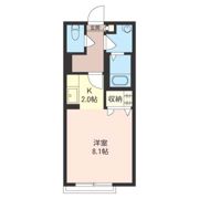 ドチェスター朝倉Aの間取り画像