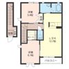 シャーフ・ベルク Aの間取り画像