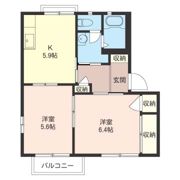 ファミリーステージ東郷Aの間取り画像