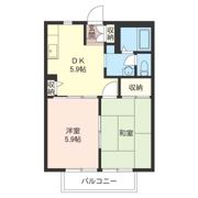 ディアス検見川Bの間取り画像