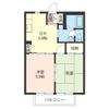 ディアス検見川Bの間取り画像