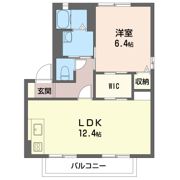 メゾンカトレアBの間取り画像