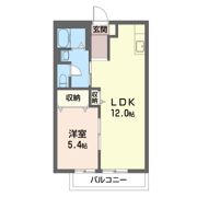 ペガサス Bの間取り画像