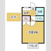 バルビゾン弐番館の間取り画像