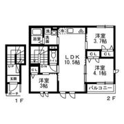 (仮)練馬区北町1丁目新築の間取り画像