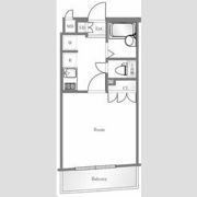 クレイシア北新宿の間取り画像