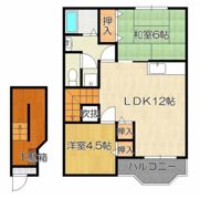 クレストール福井の間取り画像