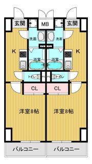 ALPHA PLUS BLD.の間取り画像