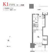 アクタス博多Vタワーの間取り画像