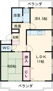 サンシティ小池の間取り画像