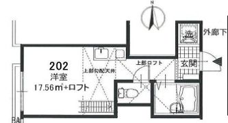 メゾンSSKの間取り画像