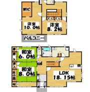 乙金東1丁目戸建ての間取り画像