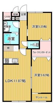 ヴァンクールの間取り画像