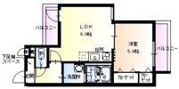フジパレス 新通の間取り画像