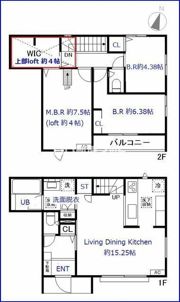 物件名なしの間取り画像