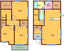 パルハイム2号館の間取り画像