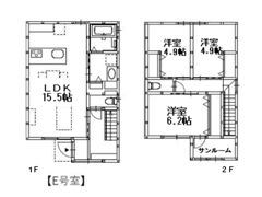 グランメゾンクレスト多治米Vの間取り画像